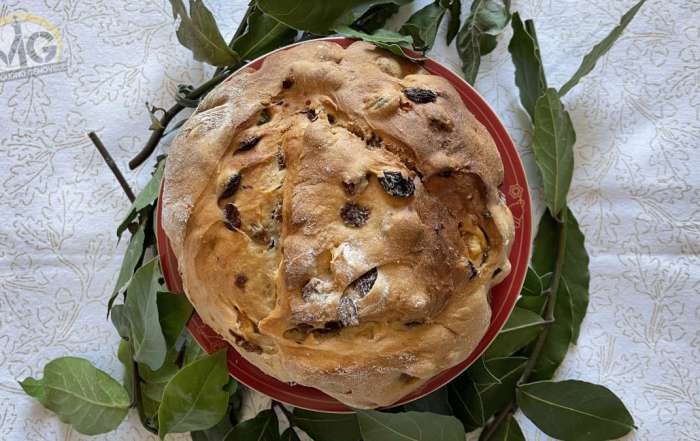 Panettone alto genovese