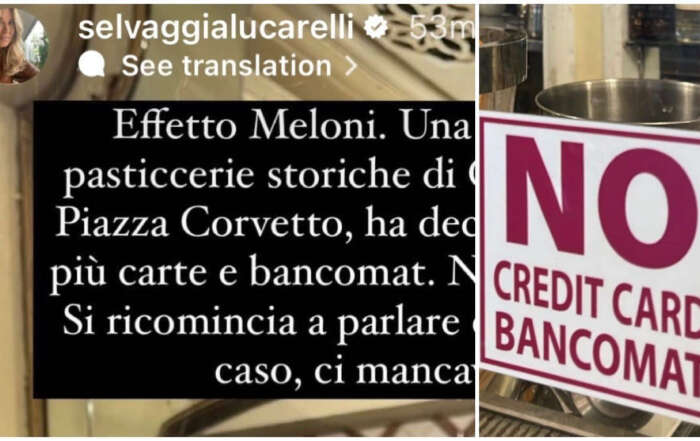 selvaggia lucarelli contro pasticceria genovese