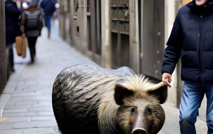 cinghiale genova albaro