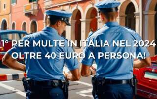 Liguria 1° per multe in Italia nel 2024 Oltre 40 euro a persona!